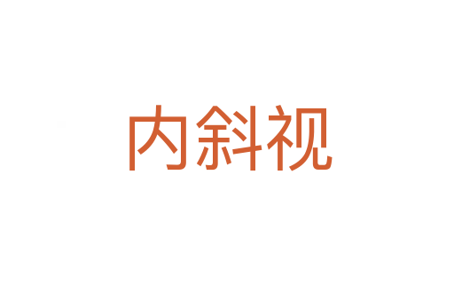 內(nèi)斜視