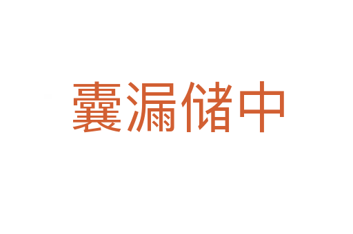 囊漏儲(chǔ)中