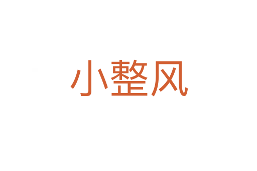 小整風(fēng)