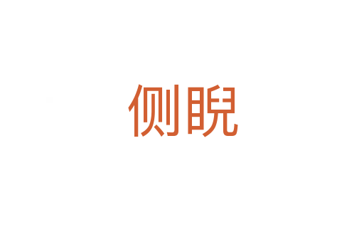 側(cè)睨